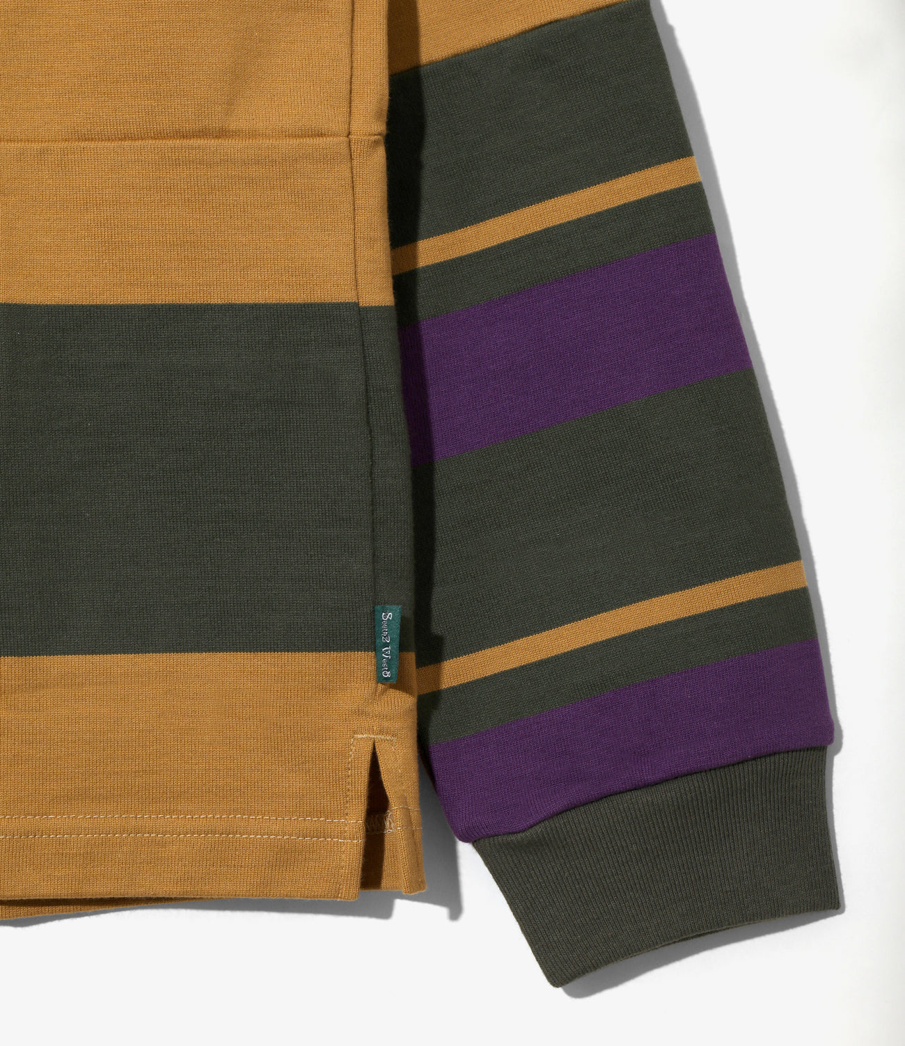 Rugger Shirt - Cotton Jersey / Crazy Pattern Square