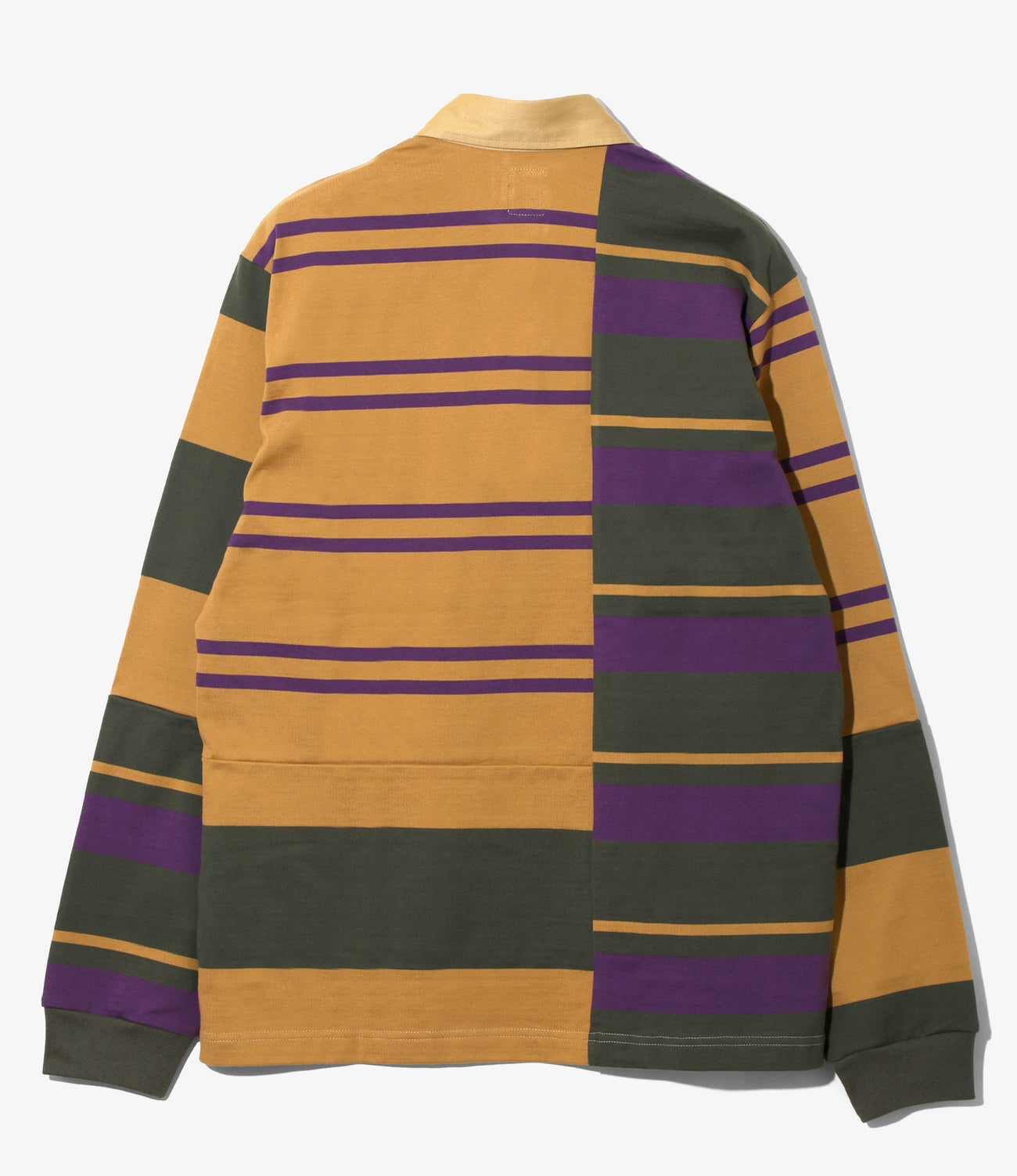 Rugger Shirt - Cotton Jersey / Crazy Pattern Square