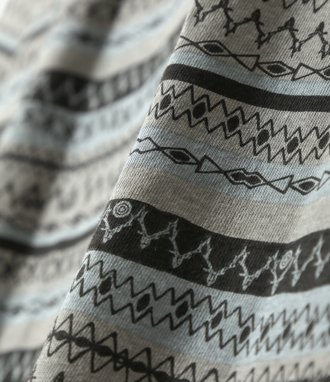 S/S Polo Shirt - Cotton Jersey / Stripe Printed