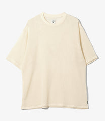 S/S Crew Neck Tee - Cotton Mesh