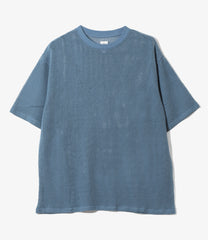 S/S Crew Neck Tee - Cotton Mesh