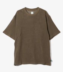S/S Crew Neck Tee - Cotton Mesh