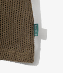 S/S Crew Neck Tee - Cotton Mesh