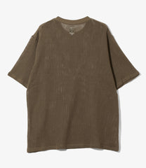 S/S Crew Neck Tee - Cotton Mesh
