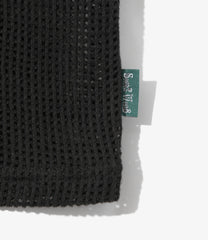 S/S Crew Neck Tee - Cotton Mesh