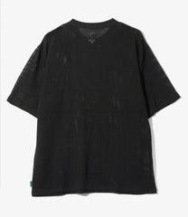 S/S Crew Neck Tee - Cotton Mesh
