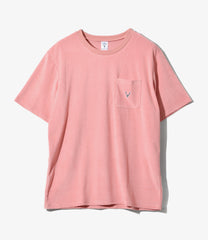 S/S Round Pocket Tee - C/Pe Pile