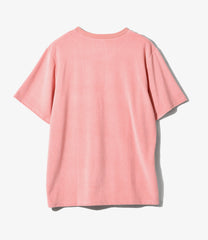 S/S Round Pocket Tee - C/Pe Pile