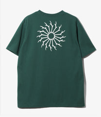 S/S Round Pocket Tee - Circle Horn