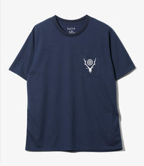 S/S Round Pocket Tee - Circle Horn