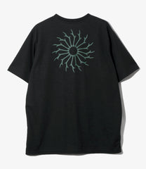 S/S Round Pocket Tee - Circle Horn
