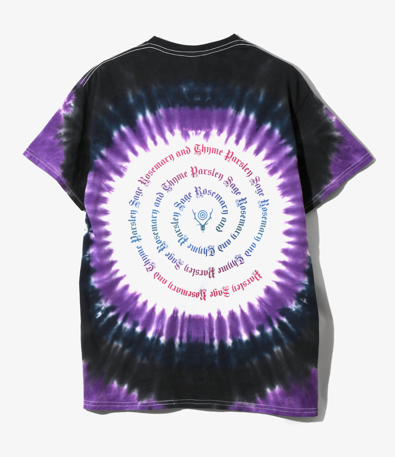 S/S Crew Neck Tee - Tie-Dye/Printed