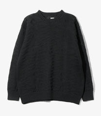 Crew Neck Sweater - Native Pattern