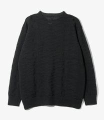 Crew Neck Sweater - Native Pattern