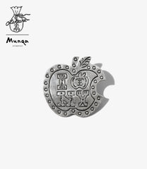 〈OTAKARA NYC〉 x 〈Munqa〉Brooch Pendant - Big Apple / 925 Silver