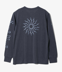 〈SOUTH2 WEST8〉x〈FOXFIRE〉L/S Round Pocket Tee - SCORON