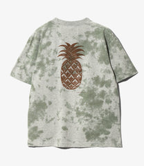 〈South2 West8〉 x 〈F.KITAMURA〉 S/S Tee - C/PE Jersey / Pineapple