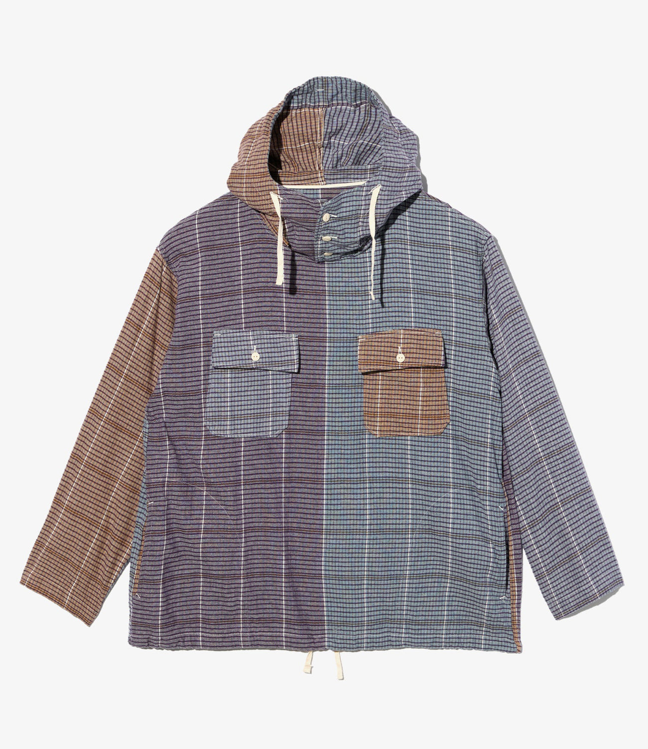 Cagoule Shirt - Multi Color Block Check
