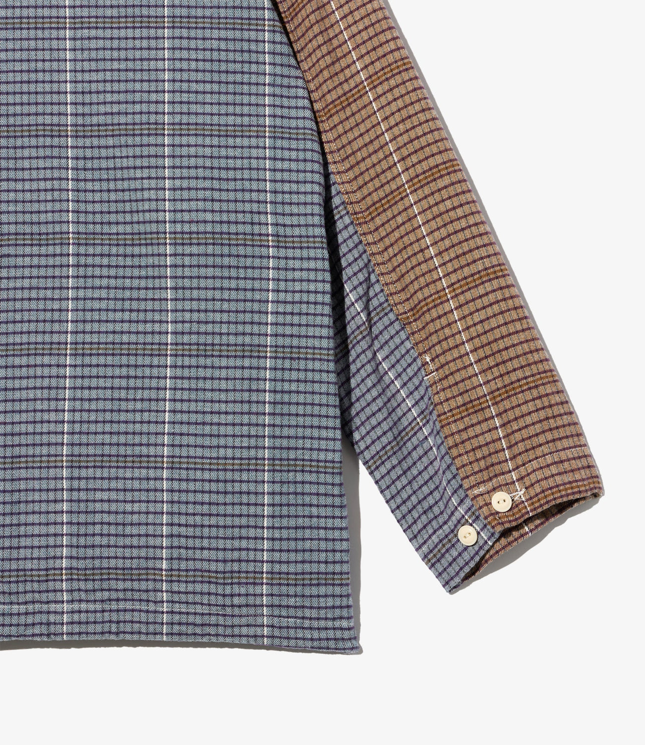 Cagoule Shirt - Multi Color Block Check
