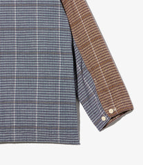 Cagoule Shirt - Multi Color Block Check