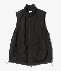 Wind Shell Vest - Original Embroidery Tropical