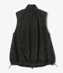 Wind Shell Vest - Original Embroidery Tropical
