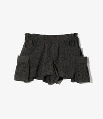 BDU Short Pant - Original Embroidery Tropical