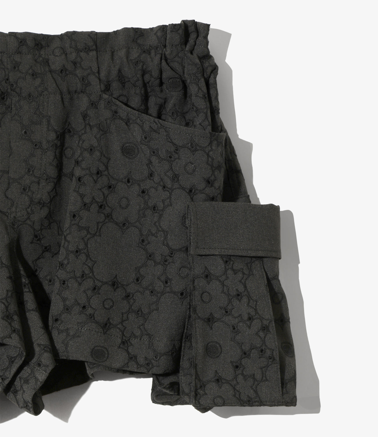 BDU Short Pant - Original Embroidery Tropical