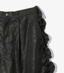 Three Quarters Frill Side Pant