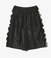 Three Quarters Frill Side Pant
