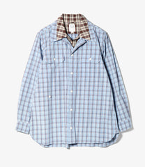 Double Layer Work Shirt - Plaid