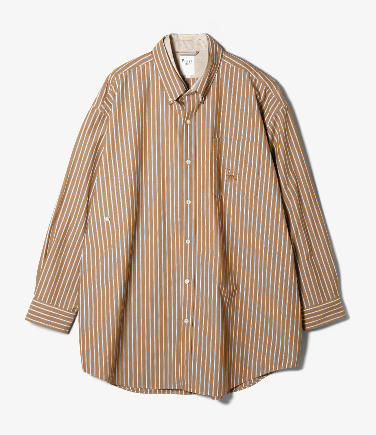 Double Layer BD Shirt Dress - Stripe