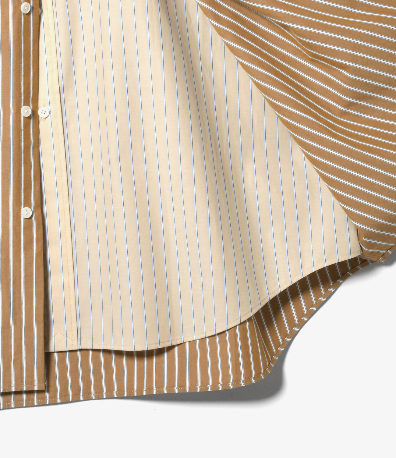 Double Layer BD Shirt Dress - Stripe