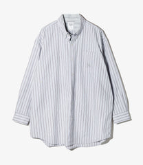 Double Layer BD Shirt Dress - Stripe