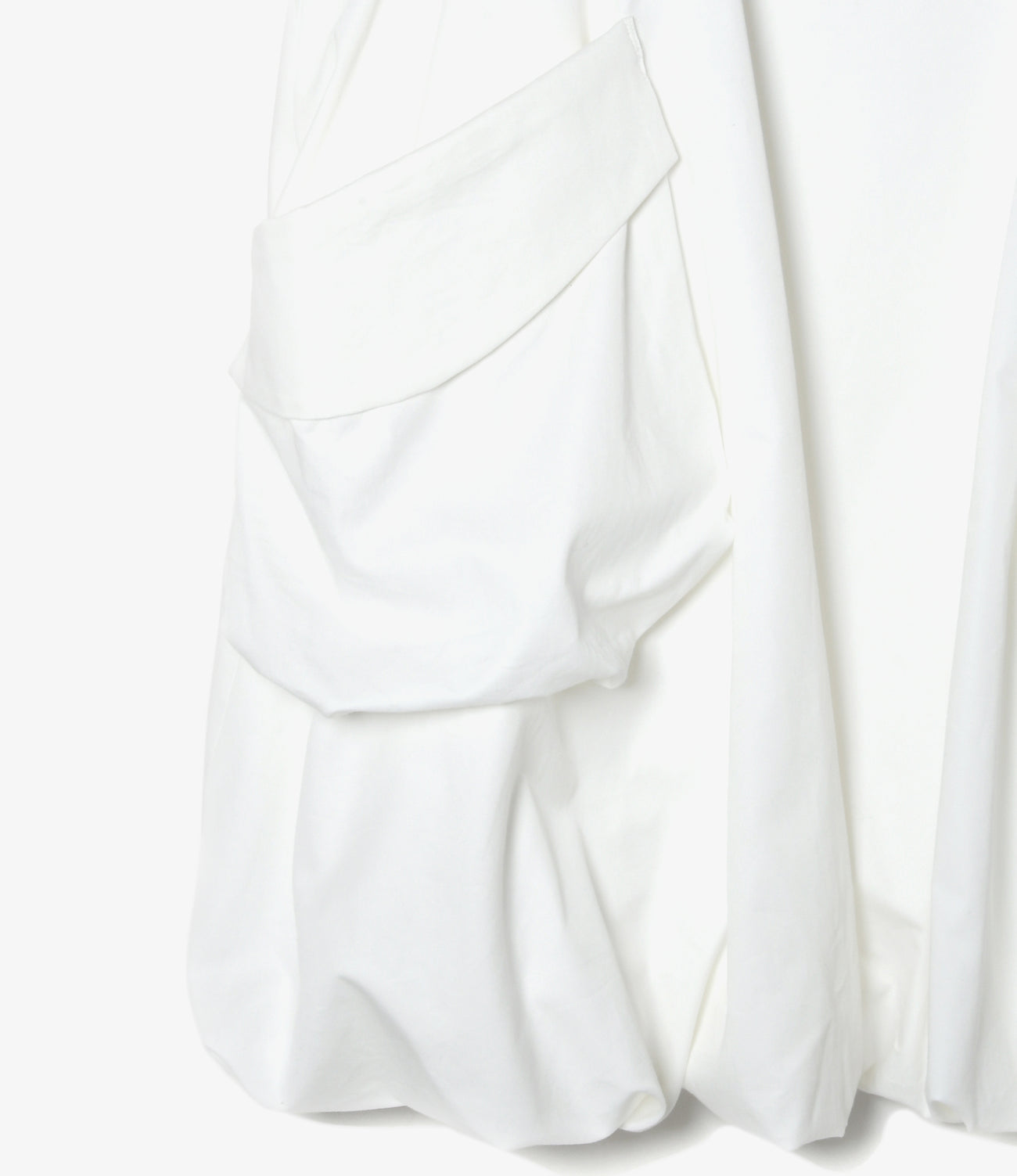 Bubble Hem  Apron Dress - Twill