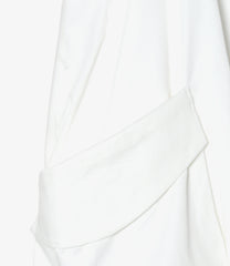 Bubble Hem  Apron Dress - Twill