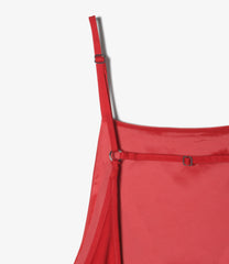 Bubble Hem  Apron Dress - Twill