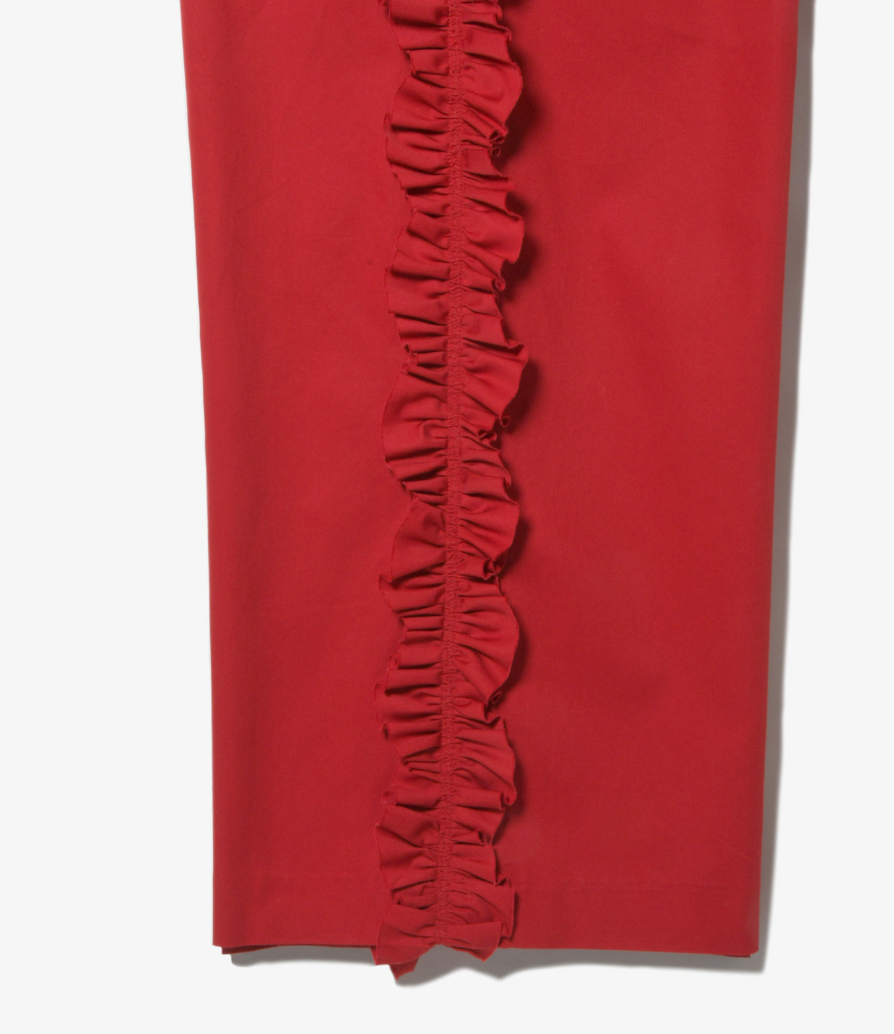 Frill Side Flare Pant - Twill
