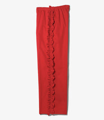 Frill Side Flare Pant - Twill