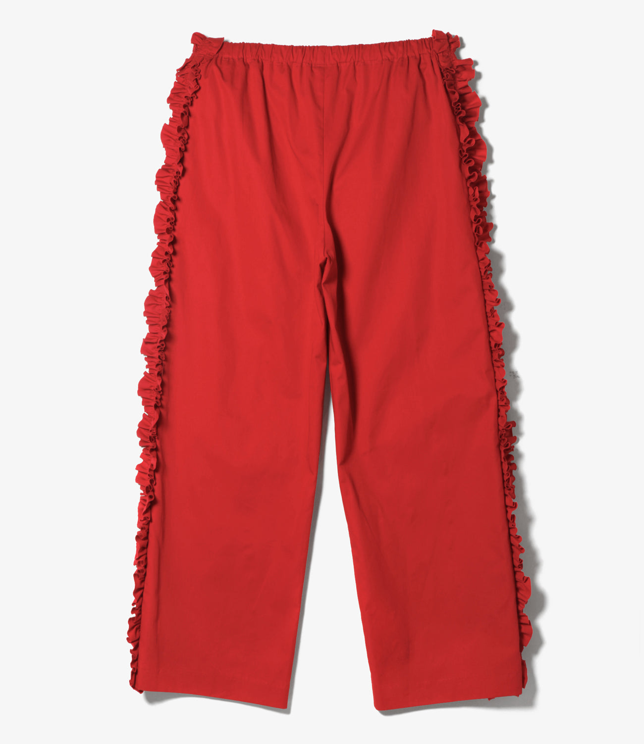 Frill Side Flare Pant - Twill