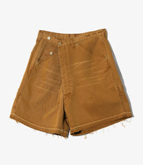 Painter Huge Short - Sulfur Dyed Twill