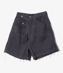Painter Huge Short - Sulfur Dyed Twill