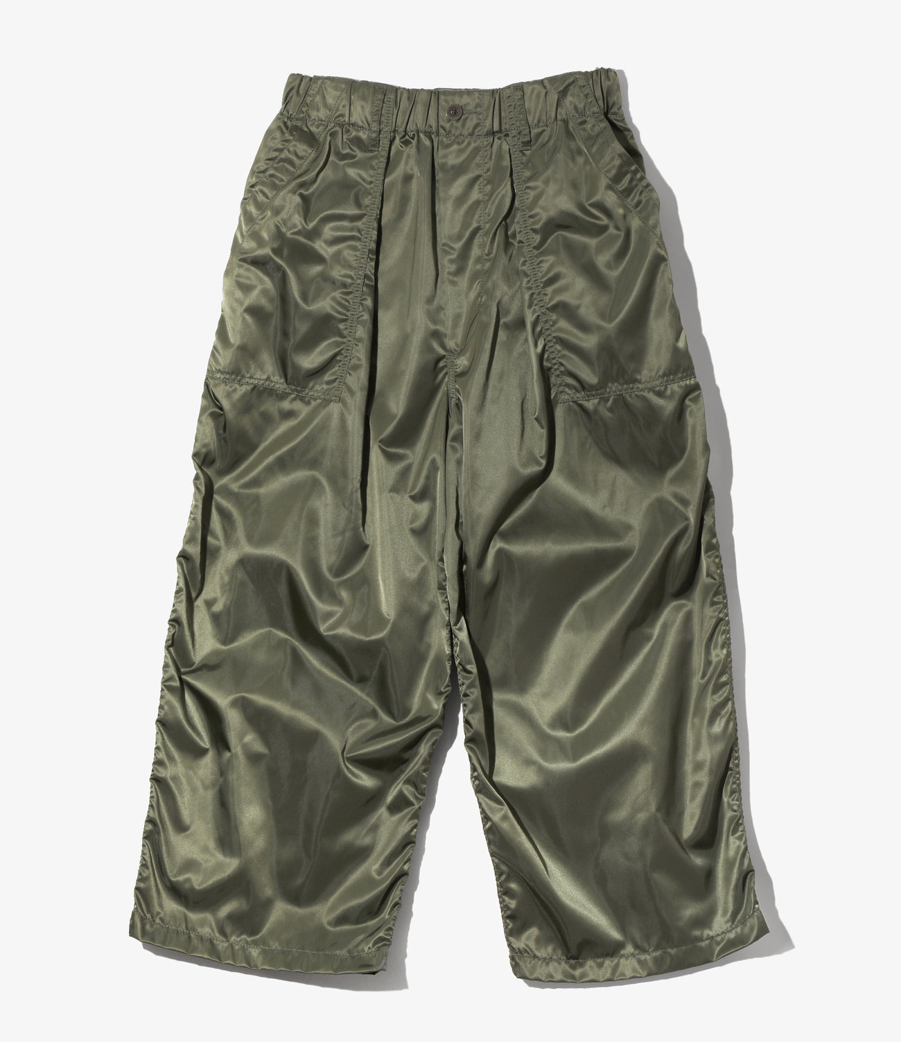 Wide Fatigue Pant - Military Twill