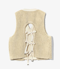 C-1 Type Vest - Sherpa Fleece