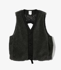 C-1 Type Vest - Sherpa Fleece