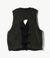 C-1 Type Vest - Sherpa Fleece