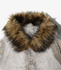 M-43 Type Pile Liner Coat - Eco Fur