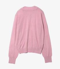 Faux-layered Sweater - Fine Gauge Knit