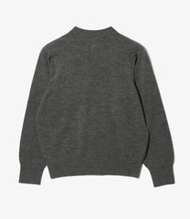 Convertible Knit Sweater - Boiled Knit