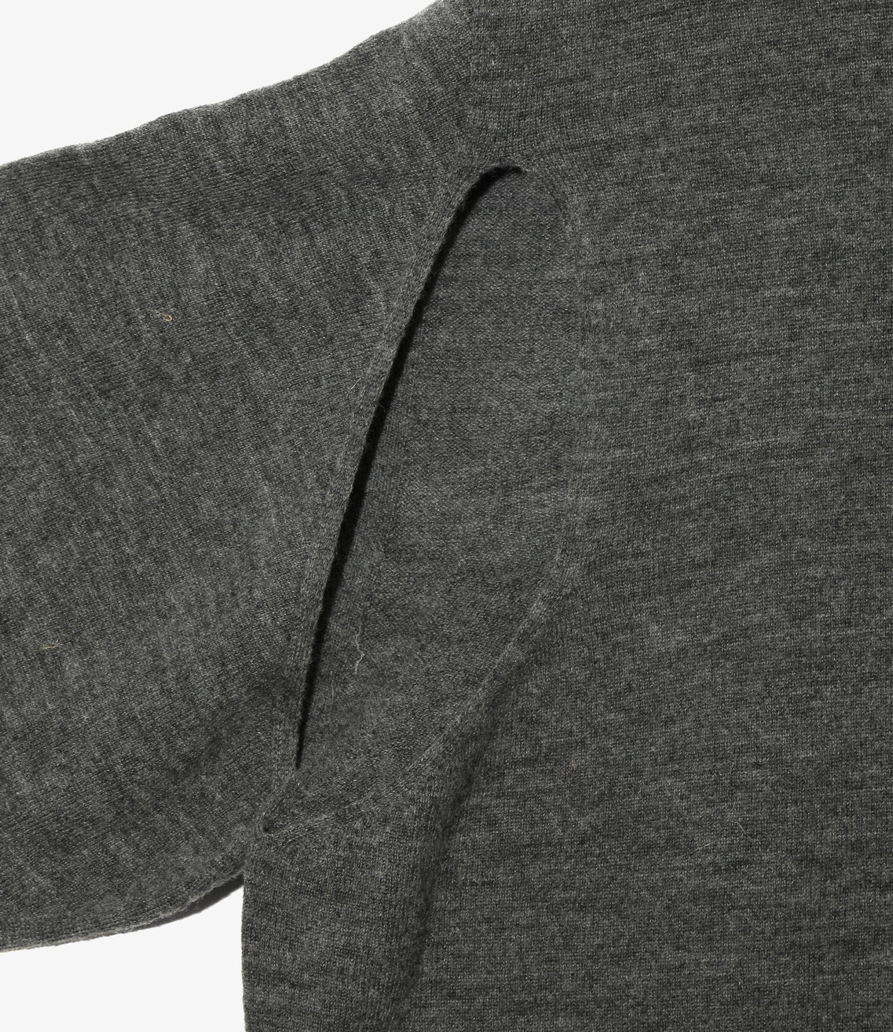 Convertible Knit Sweater - Boiled Knit